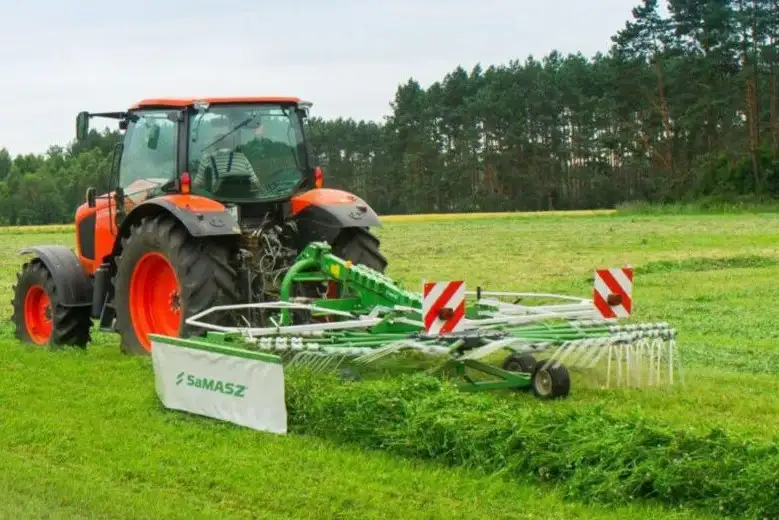 Zgrabiarki firmy SaMASZ